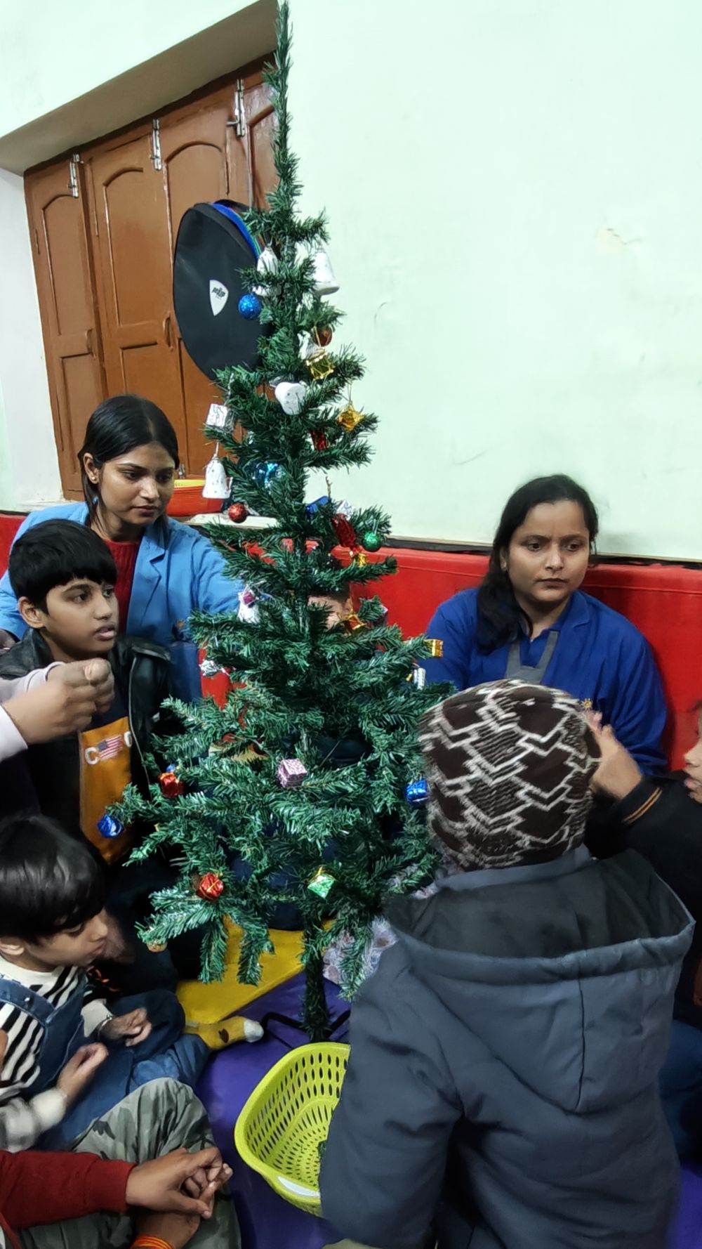 Speech therapy session for child with autism in Varanasi