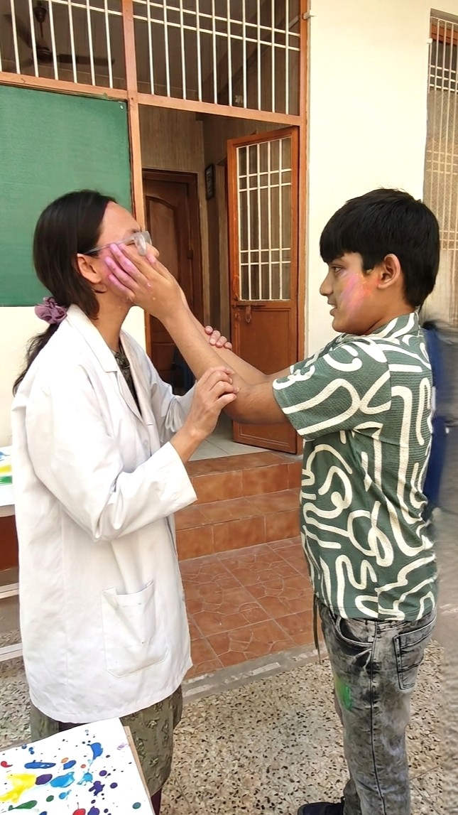 Child receiving autism therapy at Walk With Me Centre Varanasi