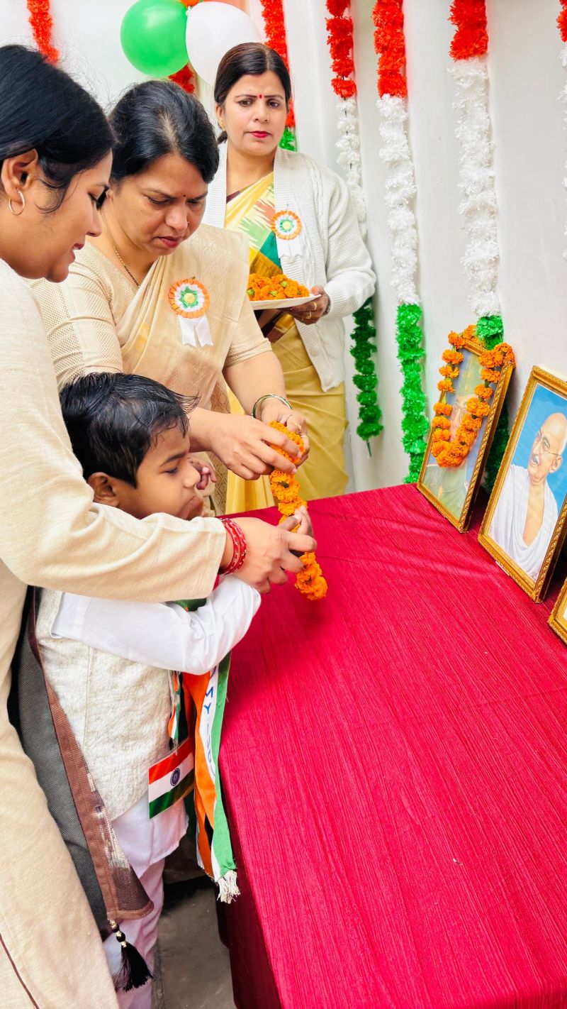 Children celebrating event at Walk With Me autism centre Varanasi